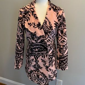 Odille Pink/ Brown Coat- Like new!